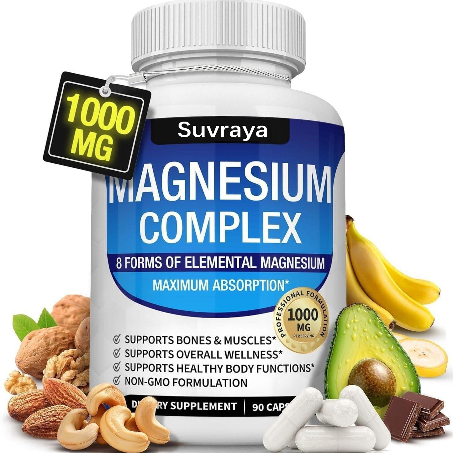 Premium 8-in-1 Magnesium Complex