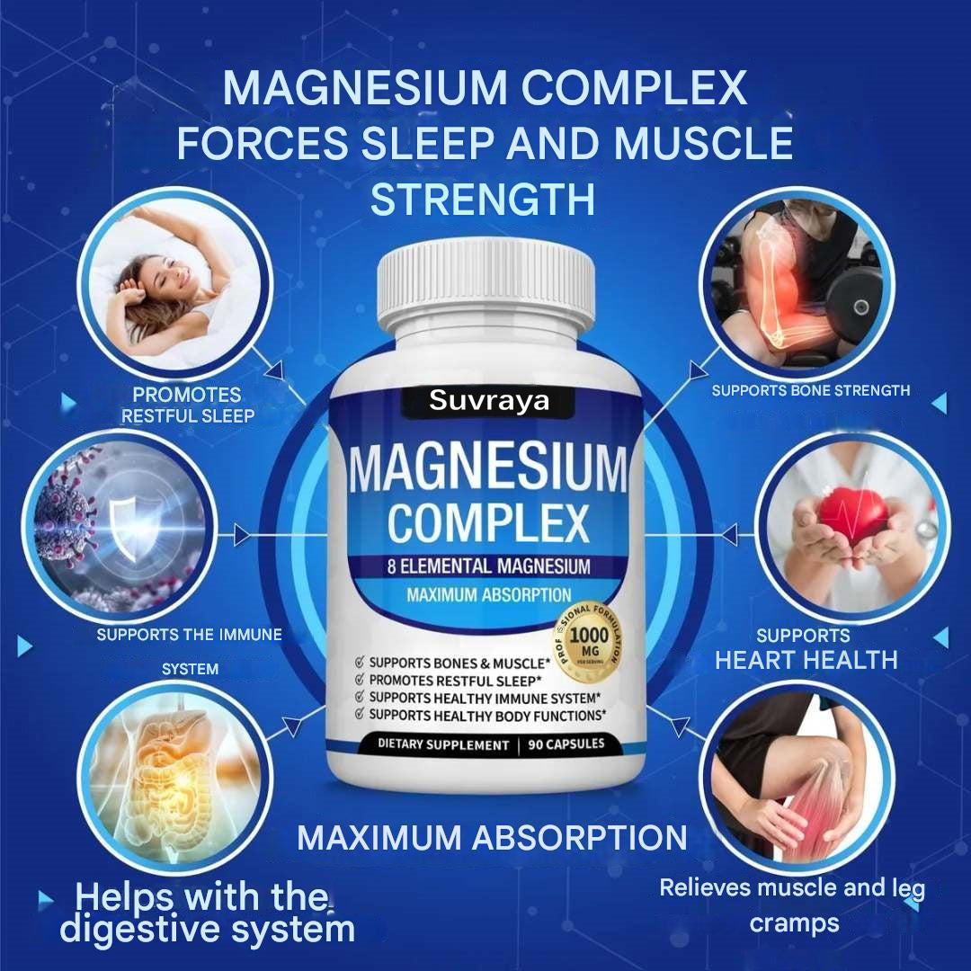 Premium 8-in-1 Magnesium Complex