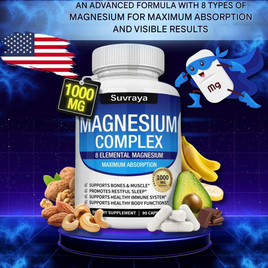 Premium 8-in-1 Magnesium Complex