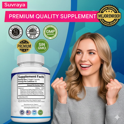 Premium 8-in-1 Magnesium Complex