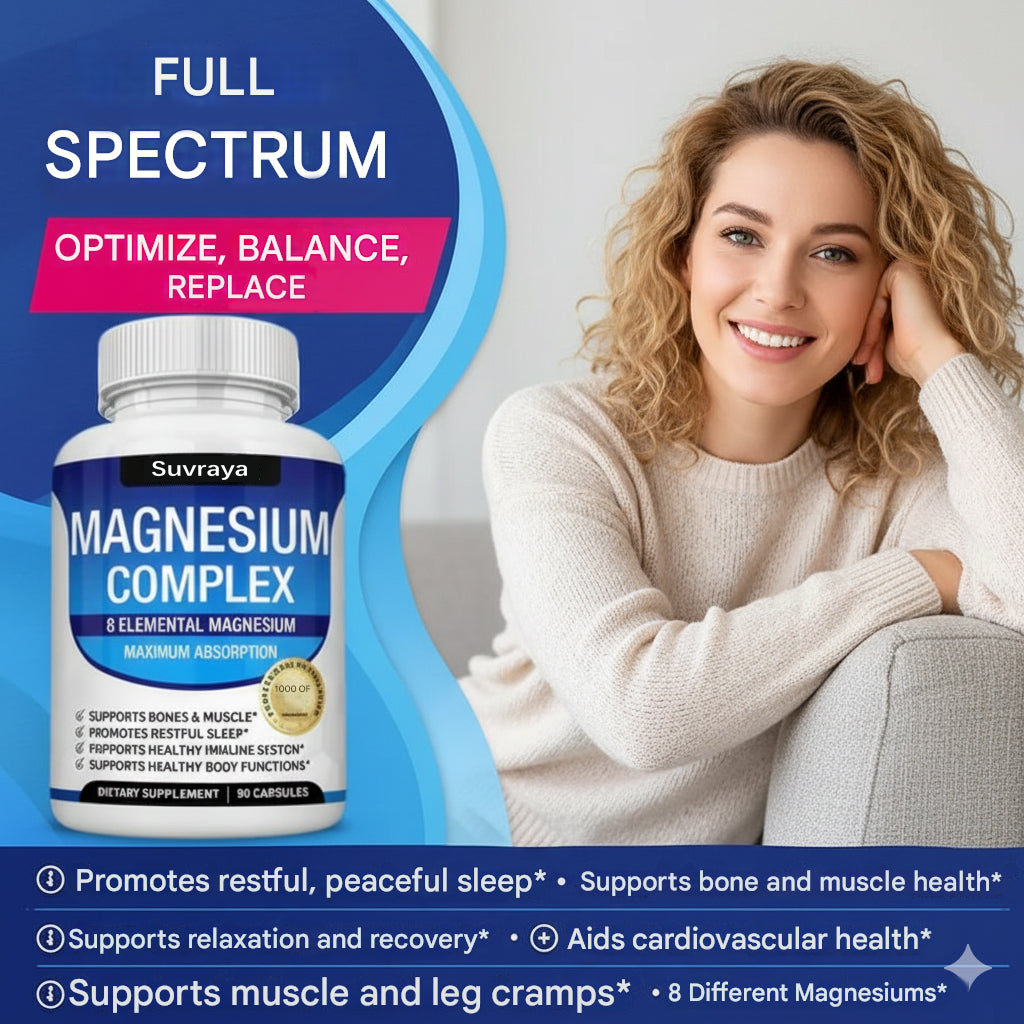 Premium 8-in-1 Magnesium Complex